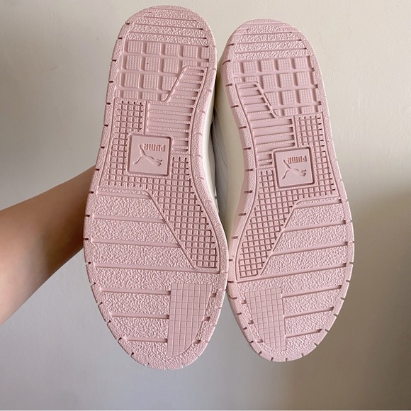 Puma Cali Dream Pastel and White Platform Sneakers - Picture 6 of 8